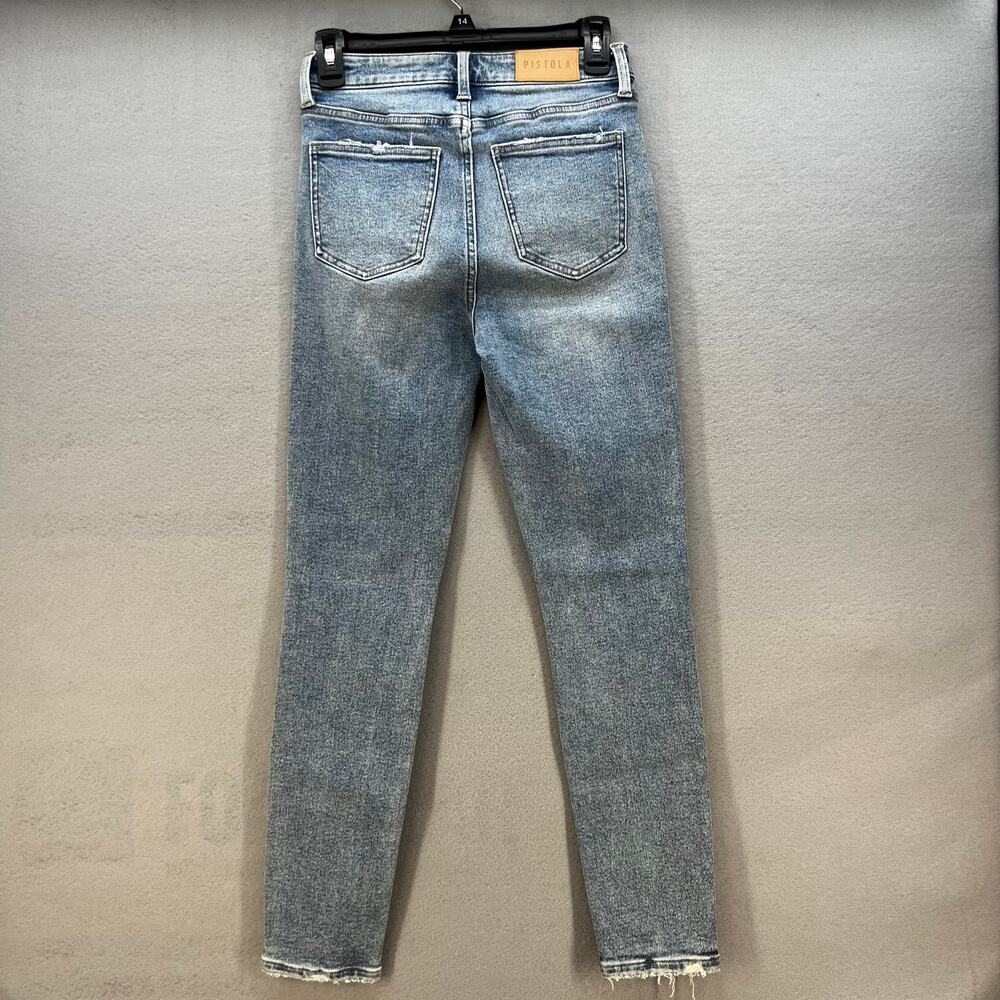 Pistola Jeans Women's 26 (2) Blue Aline Pursue Skinny Ankle  Preppy Normcore NWT - Picture 2 of 13